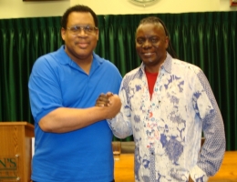 Henry Soleh Brewer & Philip Bailey of Earth, Wind & Fire